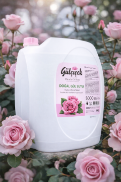 5000 ml Doğal Gül Suyu