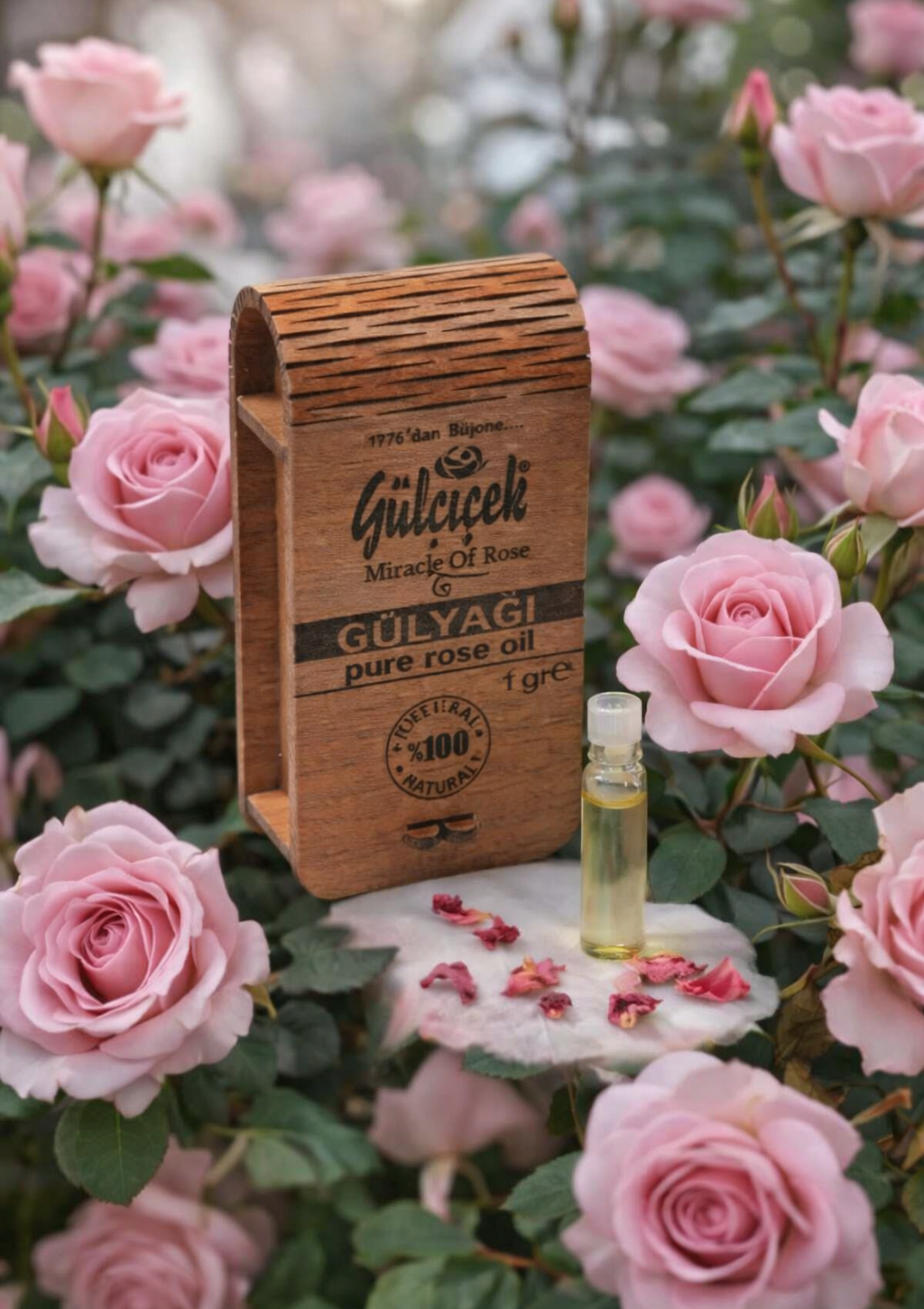 Saf Gül Yağı 1 ml