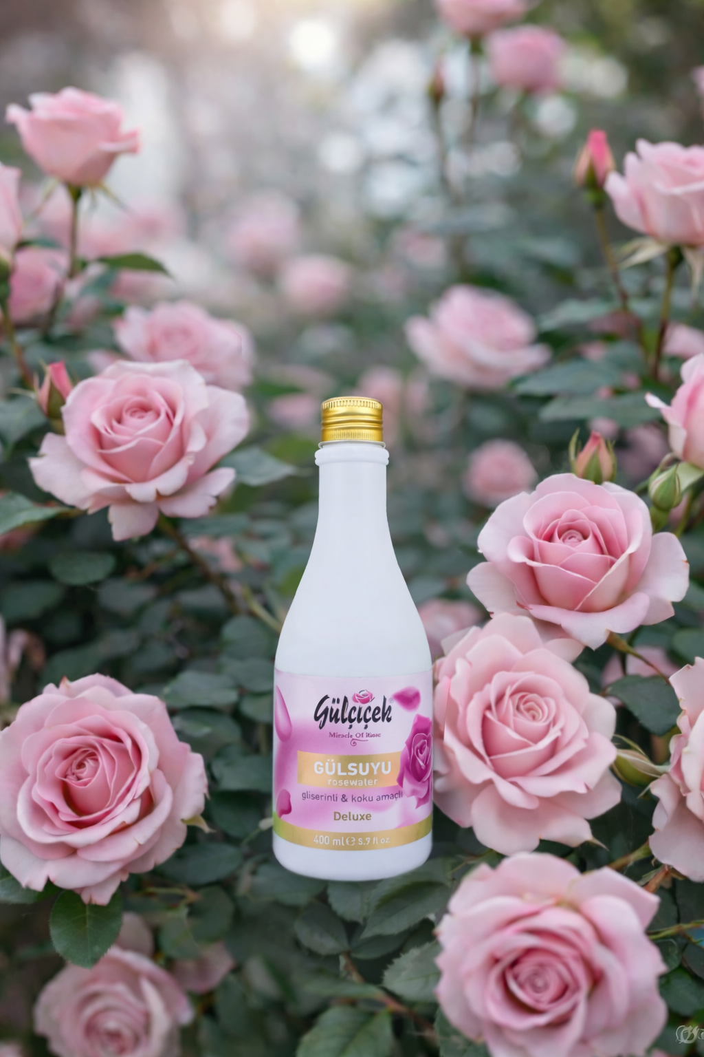 Koku Amaçlı Deluxe Gül Suyu 400 ml