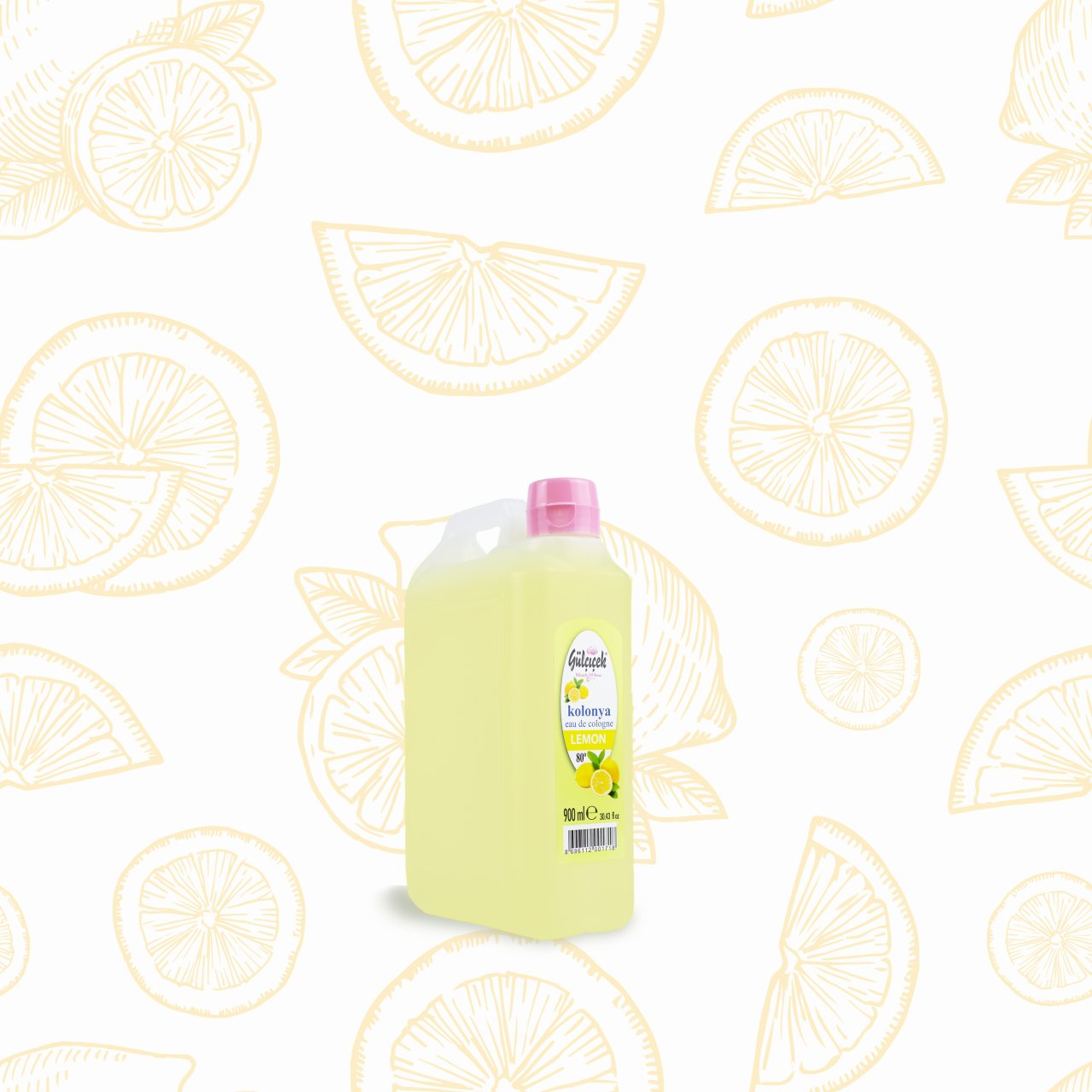900 ml Limon Kolonyası 80 Derece
